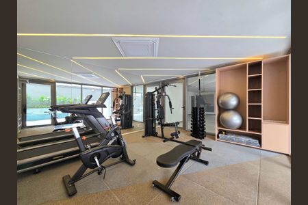 Studio para alugar com 28m², 1 quarto e sem vagaÁrea comum - Academia