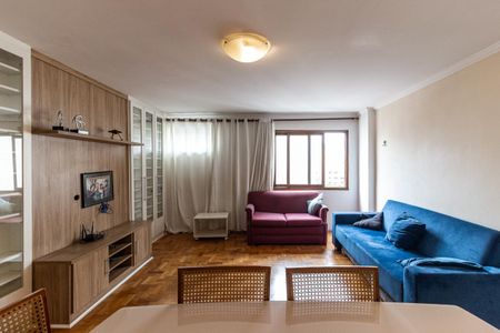 Sala de apartamento para alugar com 3 quartos, 132m² em Santa Cecilia, São Paulo