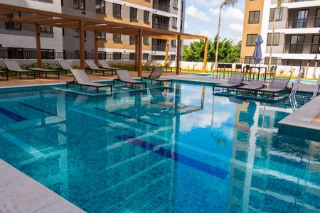 Apartamento à venda com 44m², 2 quartos e 1 vagaÁrea comum - Piscina