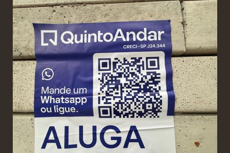 Studio para alugar com 25m², 1 quarto e sem vagaPlaquinha instalada