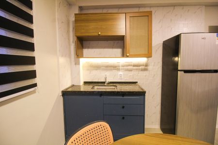 Studio para alugar com 25m², 1 quarto e sem vagaSala/Cozinha/Quarto