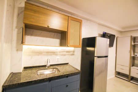 Studio para alugar com 25m², 1 quarto e sem vagaSala/Cozinha/Quarto