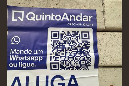 Studio para alugar com 25m², 1 quarto e sem vagaPlaquinha instalada 