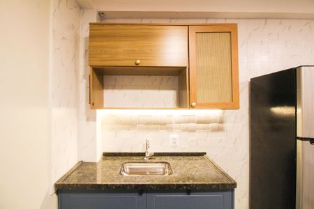 Studio para alugar com 25m², 1 quarto e sem vagaSala/Cozinha/Quarto