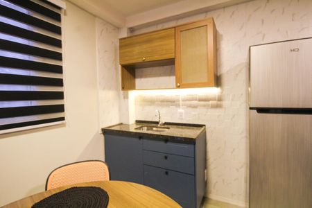 Studio para alugar com 25m², 1 quarto e sem vagaSala/Cozinha/Quarto
