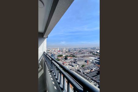 Varanda da Sala de kitnet/studio para alugar com 1 quarto, 32m² em Belenzinho, São Paulo