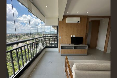 Apartamento à venda com 41m², 1 quarto e 1 vagaVaranda