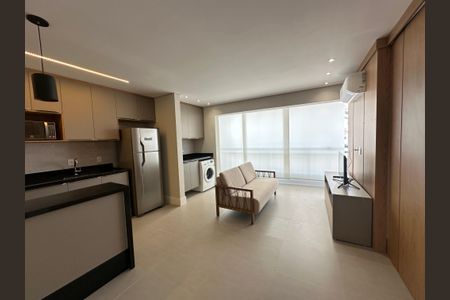 Sala de apartamento para alugar com 1 quarto, 41m² em Empresarial 18 do Forte, Barueri