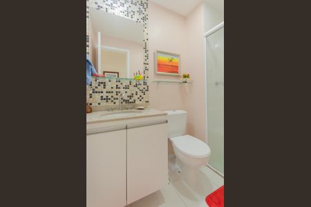 Apartamento à venda com 64m², 2 quartos e 2 vagasBanheiro Social