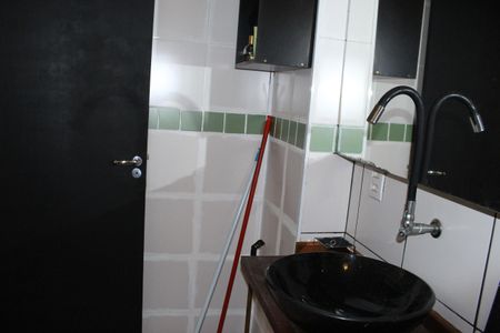 Banheiro Social de apartamento para alugar com 1 quarto, 46m² em Santa Ifigênia, São Paulo