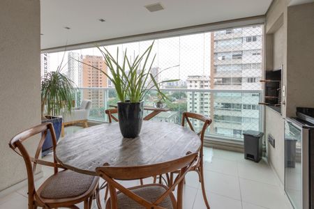 Varanda de apartamento à venda com 3 quartos, 198m² em Cidade Monções, São Paulo