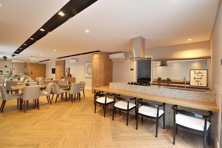 Apartamento à venda com 76m², 3 quartos e 2 vagasÁrea comum - Salão de festas