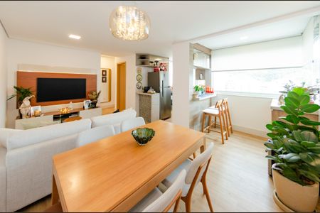 Sala de apartamento à venda com 2 quartos, 64m² em Buritis, Belo Horizonte