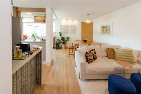 Apartamento à venda com 64m², 2 quartos e 2 vagasSala