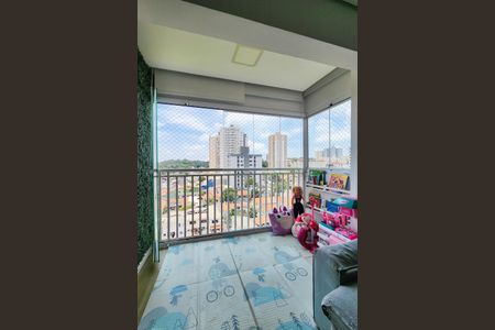 Varanda  de apartamento à venda com 2 quartos, 59m² em Baeta Neves, São Bernardo do Campo