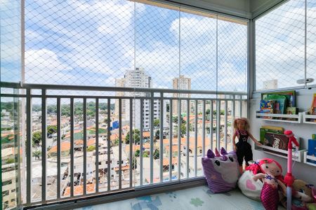 Varanda  de apartamento à venda com 2 quartos, 59m² em Baeta Neves, São Bernardo do Campo