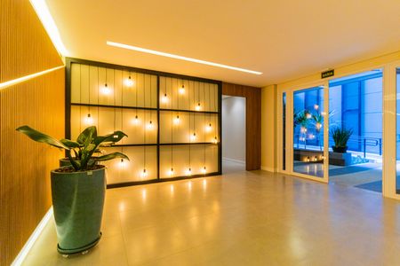 Apartamento para alugar com 28m², 1 quarto e sem vagaHall Social