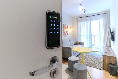 Apartamento para alugar com 28m², 1 quarto e sem vagaFechadura Eletrônica