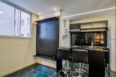 Sala de apartamento à venda com 2 quartos, 37m² em Jardim, Santo André