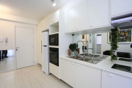 Apartamento para alugar com 40m², 2 quartos e 1 vagaSala / cozinha