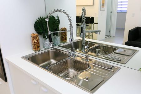 Apartamento para alugar com 40m², 2 quartos e 1 vagaSala / cozinha