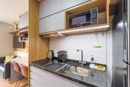Studio à venda com 23m², 1 quarto e sem vagaCozinha