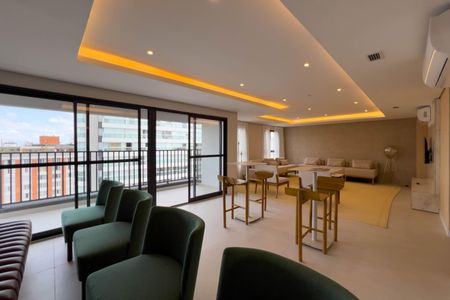 Studio à venda com 23m², 1 quarto e sem vagaSalão de festas