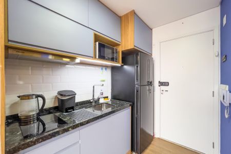 Studio à venda com 23m², 1 quarto e sem vagaCozinha