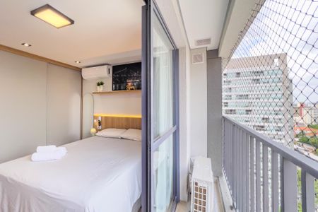 Studio à venda com 23m², 1 quarto e sem vagaVaranda