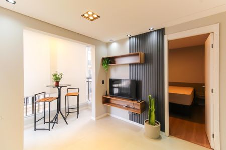 Sala de apartamento para alugar com 1 quarto, 37m² em Brás, São Paulo