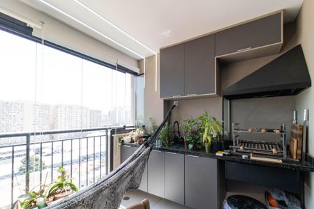 Varanda de apartamento para alugar com 2 quartos, 67m² em Barra Funda, São Paulo