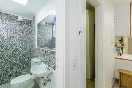 Apartamento para alugar com 58m², 1 quarto e 1 vagaBanheiro de serviço