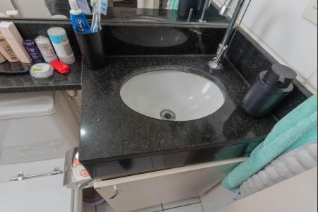 Apartamento à venda com 67m², 3 quartos e 1 vagaBanheiro da Suíte