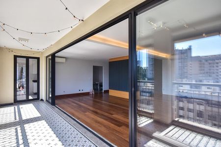 Varanda de apartamento para alugar com 3 quartos, 207m² em Jardim Panorama, São Paulo
