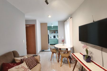 Sala de apartamento para alugar com 2 quartos, 50m² em Jardim Esmeraldina, Campinas