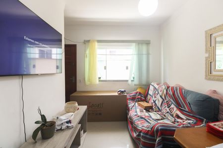 Casa de condomínio para alugar com 56m², 2 quartos e 2 vagasSala 