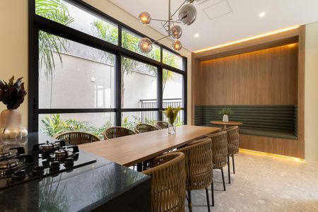 Apartamento para alugar com 28m², 1 quarto e sem vaga Apartamento para alugar com 28m², 1 quarto e sem vagaÁrea gourmet