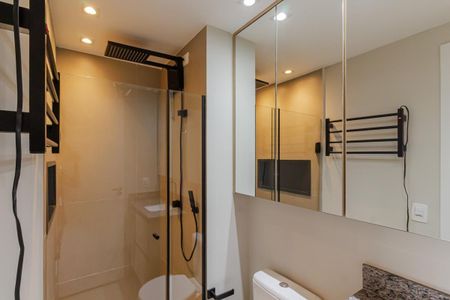 Studio para alugar com 28m², 1 quarto e sem vagaBanheiro da Suíte