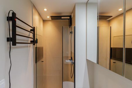 Studio para alugar com 28m², 1 quarto e sem vagaBanheiro da Suíte