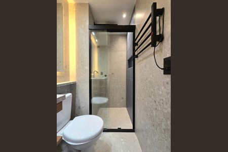 Studio para alugar com 28m², 1 quarto e sem vaga Studio para alugar com 28m², 1 quarto e sem vagaBanheiro