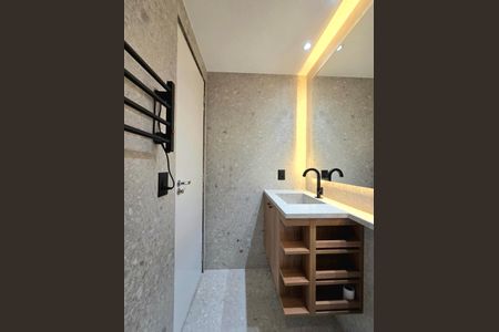 Studio para alugar com 28m², 1 quarto e sem vaga Studio para alugar com 28m², 1 quarto e sem vagaBanheiro