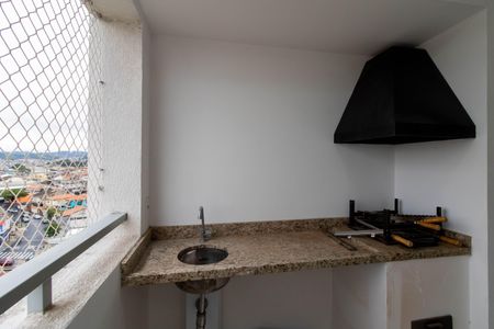 Varanda Gourmet de apartamento para alugar com 2 quartos, 62m² em Vila Barros, Guarulhos