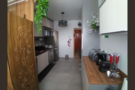 Apartamento à venda com 64m², 2 quartos e 1 vagaCozinha e Área de Serviço