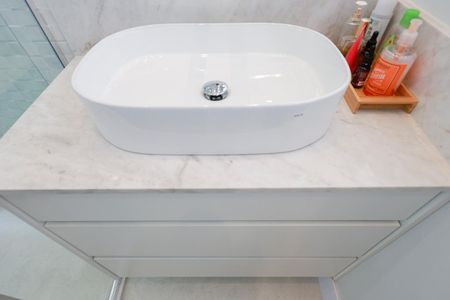 Casa à venda com 167m², 3 quartos e 4 vagasBanheiro da suíte 3