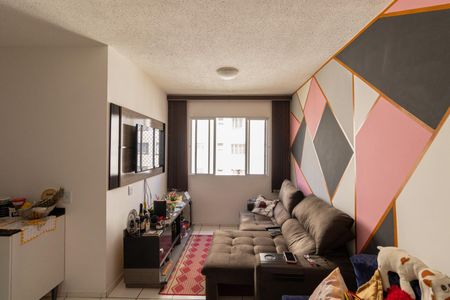 Sala de apartamento para alugar com 1 quarto, 49m² em Parque Savoi City, São Paulo