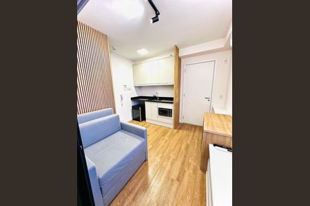 Studio para alugar com 25m², 1 quarto e sem vaga Studio para alugar com 25m², 1 quarto e sem vagaSala