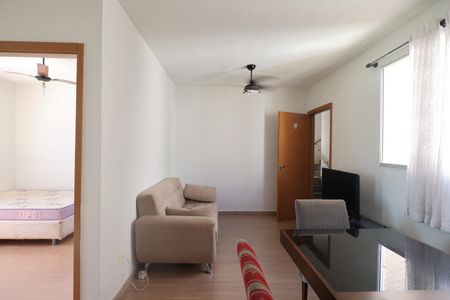 Sala de apartamento para alugar com 2 quartos, 42m² em Residencial Jequitibá, Ribeirão Preto