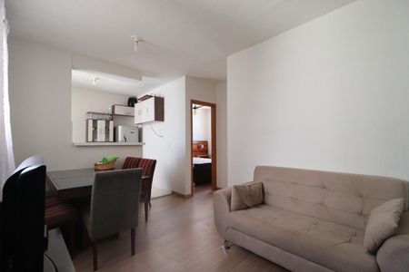 Sala de apartamento para alugar com 2 quartos, 42m² em Residencial Jequitibá, Ribeirão Preto
