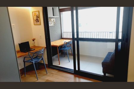 Foto 02 de kitnet/studio à venda com 1 quarto, 27m² em Campo Belo, São Paulo