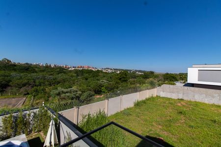 Casa de condomínio à venda com 253m², 3 quartos e 4 vagasVISTA DA SACADA SALA PISO SUPERIOR